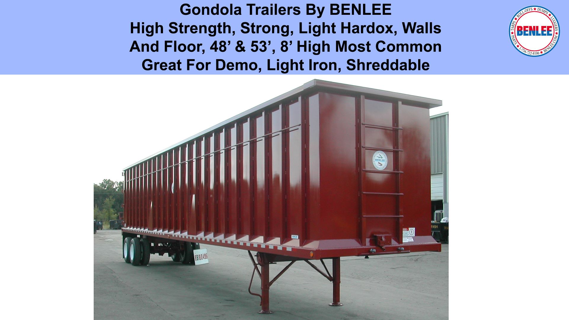 Gondola Trailers By BENLEE